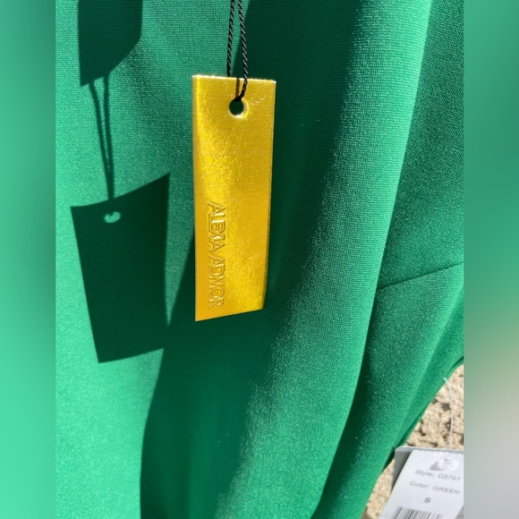 Alexia Admor Green sleeveless Sheath Dress - Emerald Green - Picture 5 of 8